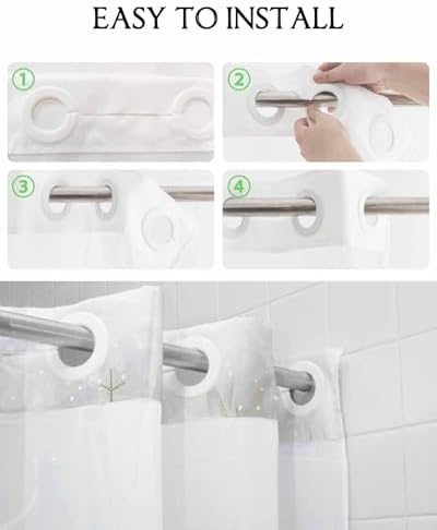 7296 Luxury Bath Showers with Waterproof Design