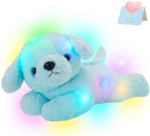 A Cozy Puppy That Glows in the Dark