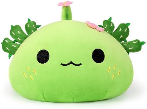 Onsoyours Axolotl Cactus Plush Pillow 19 Inch 1