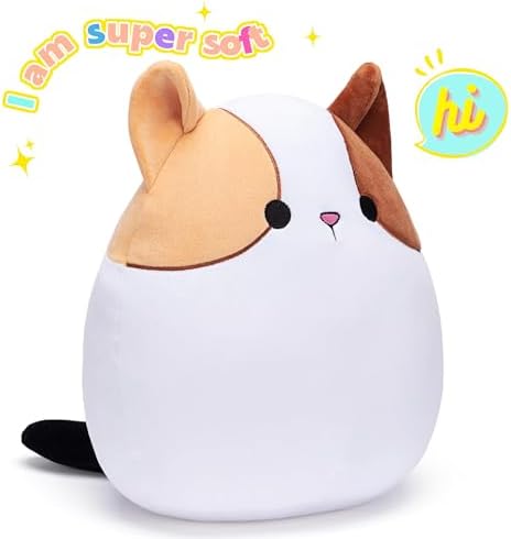 Big Size Cute Soft Fat Hugging Plush Cat Pillow