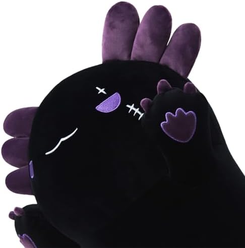 Cute Long Axolotl Plush Pillow for Kids Adults