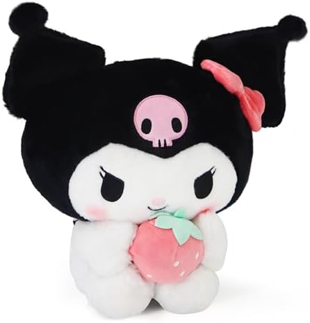 Brilliantly Cutesy Plush Doll with Strawberry Pillow