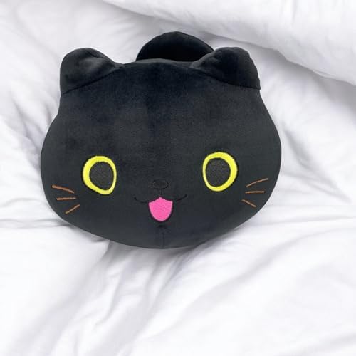 Pineapple Black Cat Plush Toy