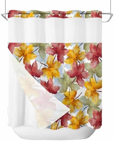 Elegant Functional No-Hook Shower Curtains