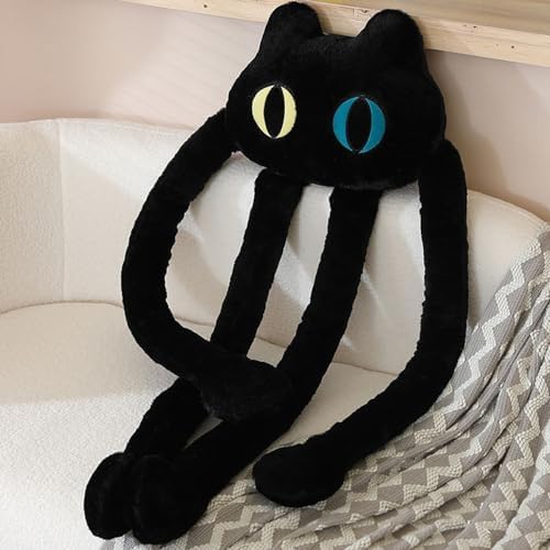Comfortable Soft GracesDawn Long Cat Plush Pillow for Kids Adults