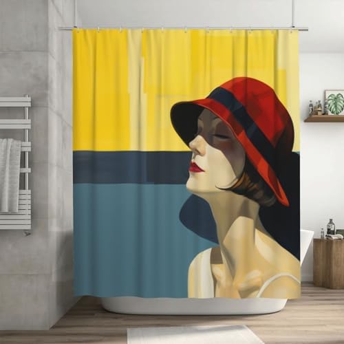 Bho Luxury Bathroom Shower Curtain Set