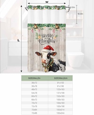 Waterproof Bath curtains with snap-in liner by TocaHome