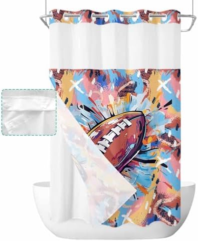 No Hook Cloth Fabric Showers - Waterproof Stylish