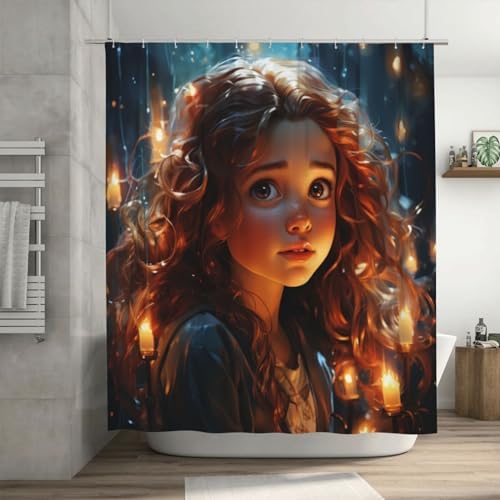 Cute Modern Boho Shower Curtain