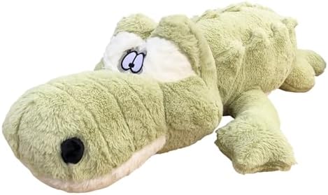 Hofun4U Alligator Plush Pillow Green