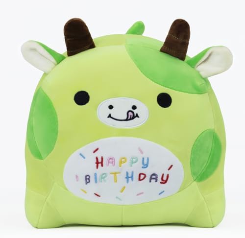 Stuffed Cow Plush Pillow for Kids Gently Pawsitive Gift