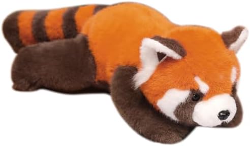 Relaxing Red Panda Plush Pillow for Kids and Adults