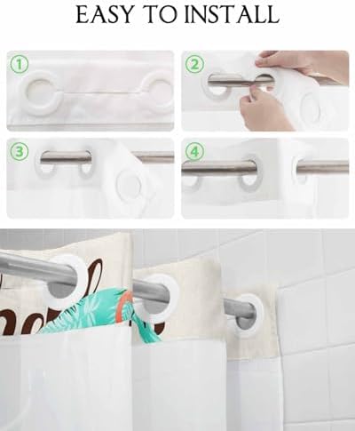 TocaHome Summer Gnome Sunflower Bath Shower curtain set
