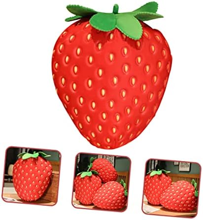 Kisangel Stuffed Strawberry Plush Pillow