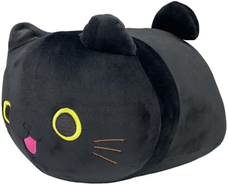Pineapple Black Cat Plush Toy