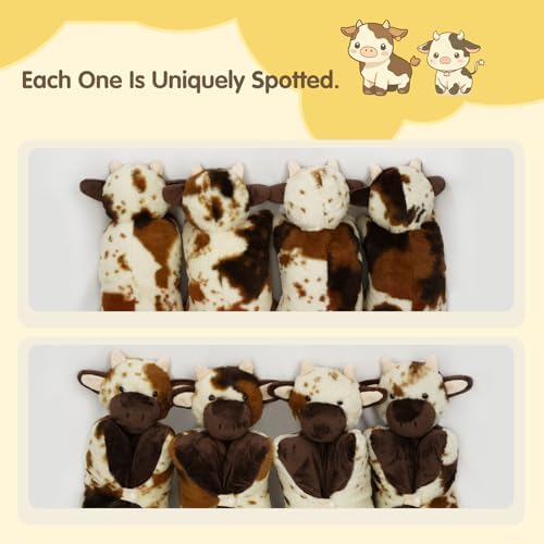 15 Cute Cow Plush Pillow - Multi-Purpose