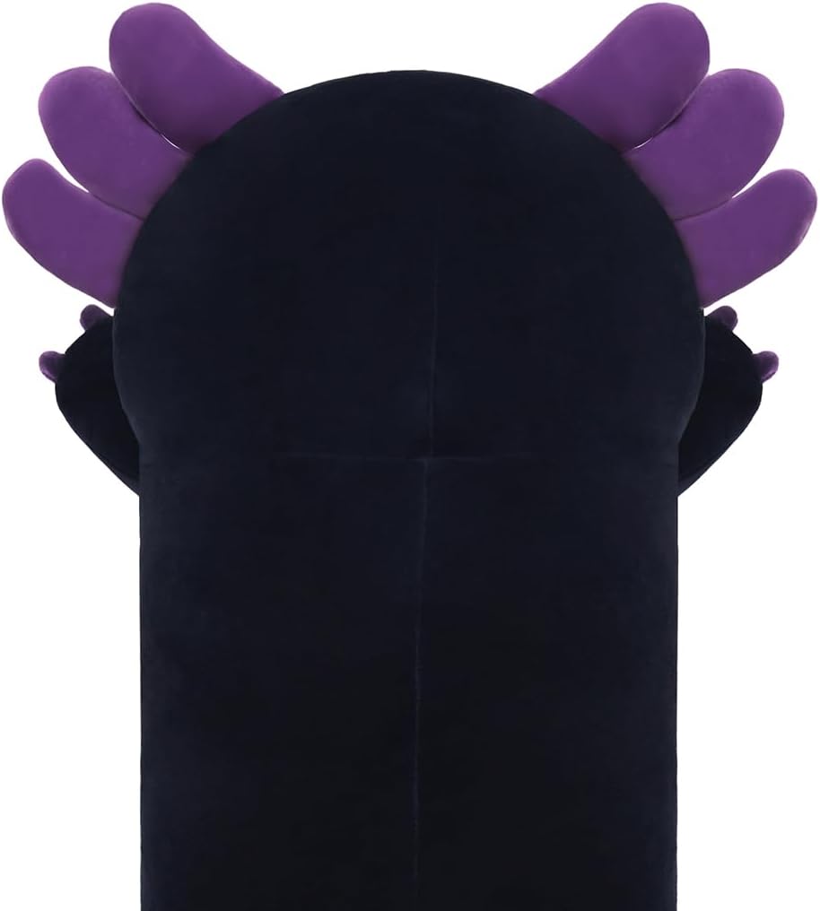Cute Long Axolotl Plush Pillow for Kids Adults