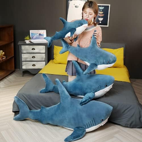 Giant Shark Plush Pillow - Soft Comfortable for Home Kids