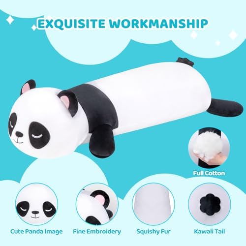 Mewaii Panda Plush Body Pillow 35 Inch 1