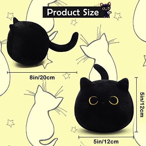 Three Black Cat Plush Perfect Gift for Kids