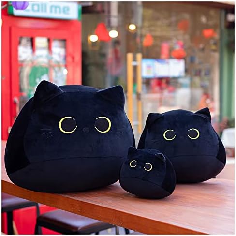 SecretCastle Black Cat Plush Pillow 40cm