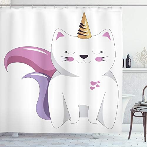 Ambesonne Unicorn Cat Set
