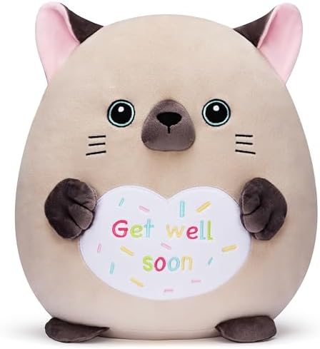 PlayNics Get Well Soon Plush Pillow