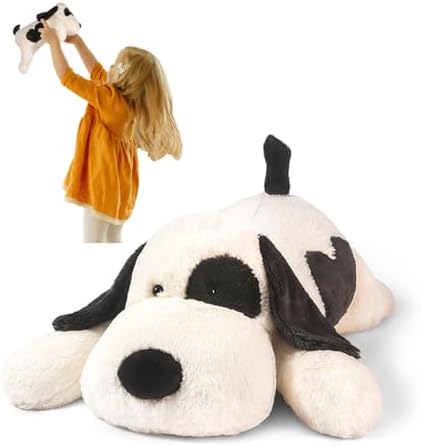 16 Weighted Dog Plush Pillow for Ko kids Adults Soft Huggable weighted