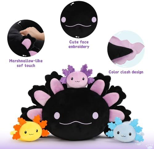 Gigantic Squishy Axolotl Plush Collection