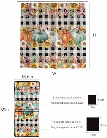 Fashionable Water-resistant Mesh Shower Curtain Set