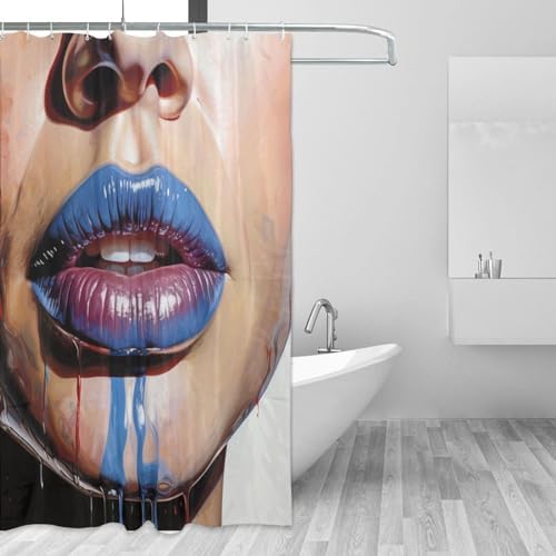 Modern Boho Shower Curtain Set