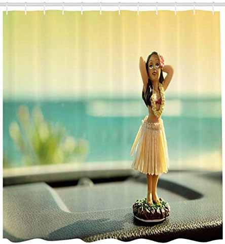 Beaded Banduettes - Hula Girl Party Shower Curtain
