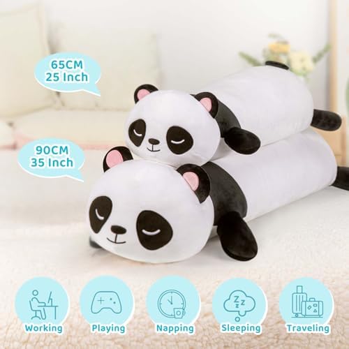 Mewaii Panda Plush Body Pillow 35 Inch 1