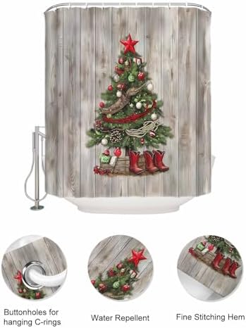 Luxury Mesh Shower Curtain Set