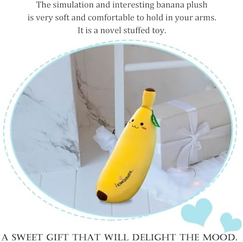 Cute Banana Plush Pillow Stuffed Animal for Kids