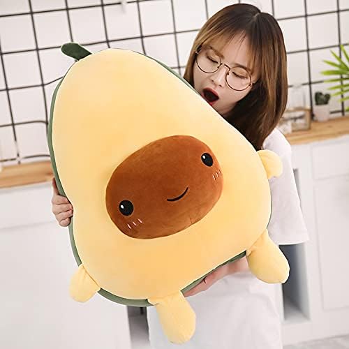 Giant Hairball Avocado Plush Pillow for Kids