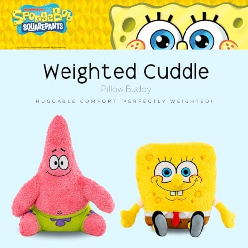 Franco Calm SpongeBob SquarePants Weighted Cuddle Pillow 1