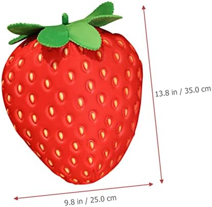 Kisangel Stuffed Strawberry Plush Pillow