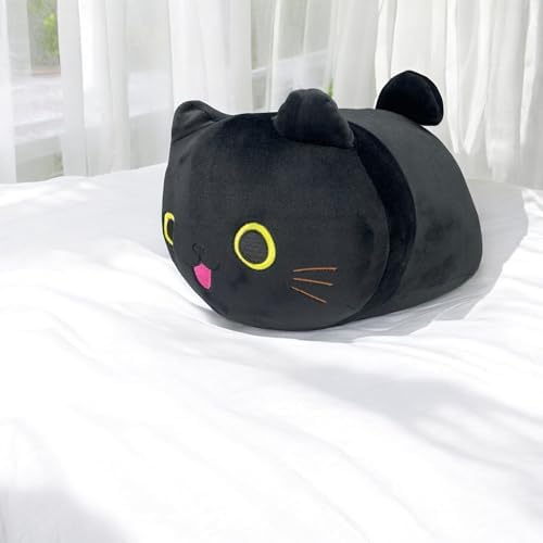Pineapple Black Cat Plush Toy