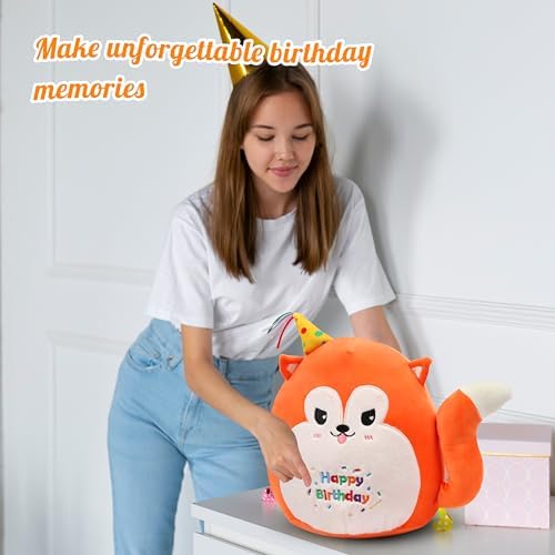 Easfan Fox Plush Pillow
