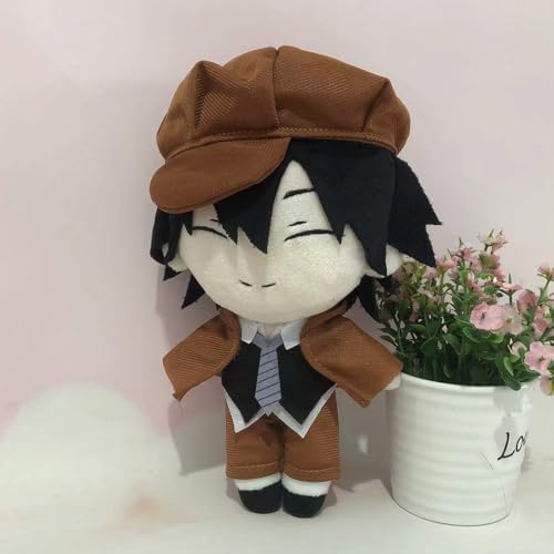 JCvCX Brown Hair Boy Plush Pillow