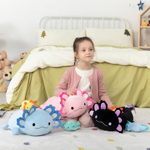 Gigantic Squishy Axolotl Plush Collection