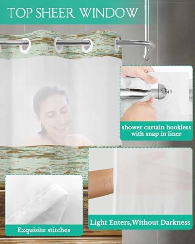 LUXURY BATH SHOWER CURTAIN