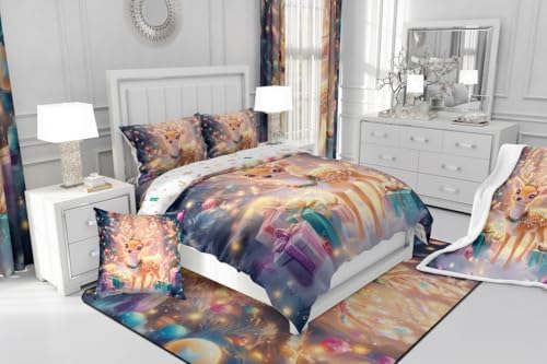Adorable Deer Bath Curtain