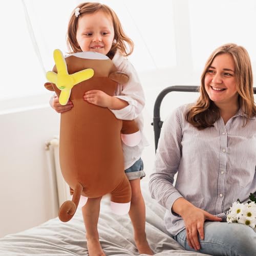 Achwishap Monkey Plush Pillow