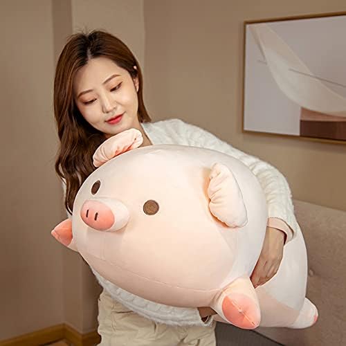 Lannery Fat Pig Plush Hugging Pillow 315 Inch Comedy Style Stuffed Toy