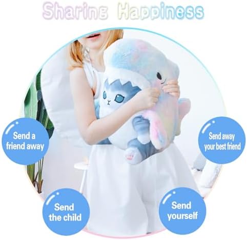 Kawaii Shark Plush Toy for Kids