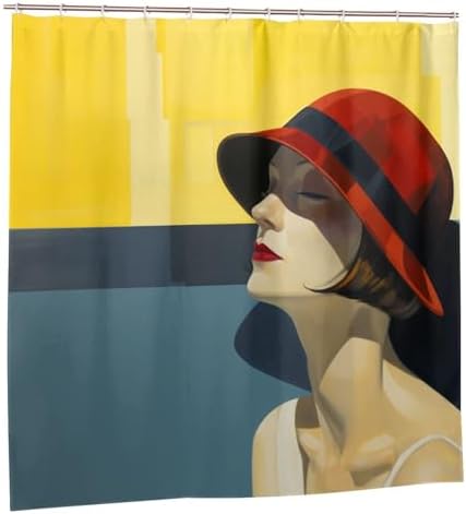Bho Luxury Bathroom Shower Curtain Set