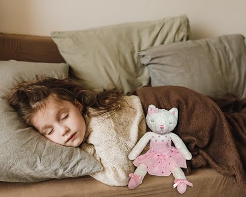 Caterina the Cat Ballerina Tooth Fairy Pillow for Girls