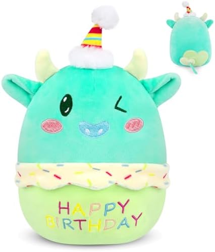 11 Green Cow Plush Toy